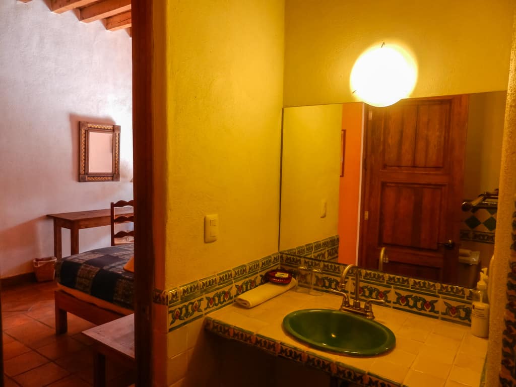 Hotel en patzcuaro sawa baño