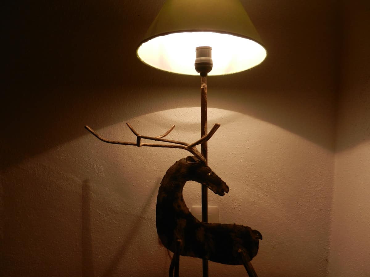 Hotel en Pátzcuaro Iyari lámpara ciervo