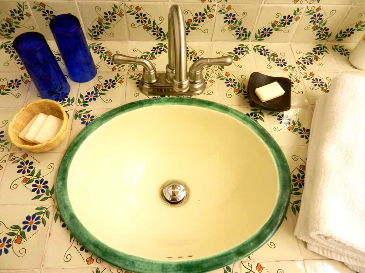 hotel en patzcuaro tsinarini lavabo
